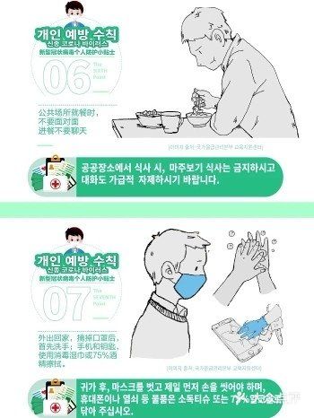 韩文版新冠预防小知识