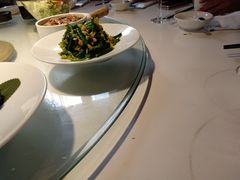养生瓜苗拌鸡枞菌-姜君·千岛湖鱼头馆(浦东大道店)