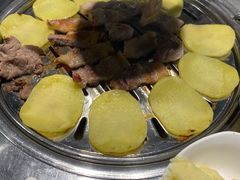 烤土豆片-韩聚屋韩国烤肉餐厅(新北万达店)
