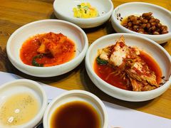 小菜-草家酱蟹炭火烤肉店(珲春南路一店)