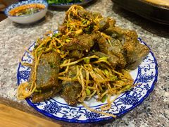 凉粉皮-宏宏无烟石板烧烤
