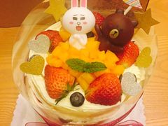 小浣熊主题酸奶蛋糕-艾加柒克蛋糕茶歇甜品台(春熙路店)