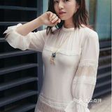 陈妍希的一袭黑色蕾丝小礼裙简直太美了