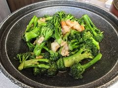 石烹虾西兰花-北平食府·北京烤鸭(北京西站六里桥店)