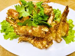 椒盐虾-金龙酒家