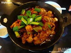干锅馋嘴蛙-嘉丰湘菜馆(芳群园店)