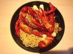 蒜香小龙虾-友达面馆(二七南路店)