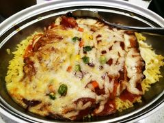 鲜茄猪扒焗饭-壹间茶餐厅(天娱广场店)