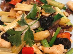 杂蔬炒笋尖-阿多私房菜(顺德店)