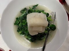 竹笙扒时蔬-皇朝会.经典传统粤菜(外滩店)