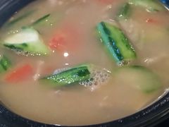 什菌胜瓜赤肉汤-稻香海鲜饭店(第一国际店)