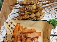 炭烤馒头片-聚串门儿·东北烧烤(信义坊店)