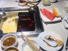 鸳鸯锅-海底捞火锅(万丰桥店)