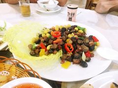 花菇炒叉烧粒-顺德美食坊(南沙分店)