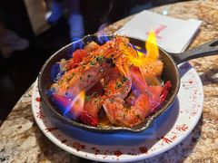 火焰橄榄油爆虾-BROWNSTONE布朗石西班牙餐厅(富城店)