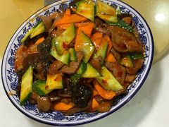 鱼香肝尖-北大地皖峰饭馆