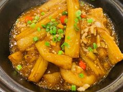 鱼香茄子煲-华辉快餐店(江南西总店)