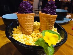 蛋卷蓝莓山药-局气 烤鸭·北京菜(光华路店)