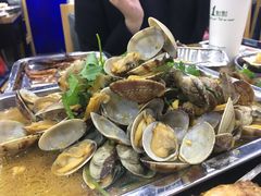 炒花蛤-老虎滩大连海鲜烧烤(建邺云锦路总店)