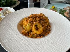 春韭金沙鲜鱿鱼-翠湖宾馆·中餐厅