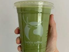 抹茶燕麦拿铁-瑞幸咖啡(未来国际大厦店)