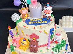 -六伴夏烘焙蛋糕·低糖动物奶油