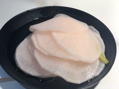 腌萝卜片-猪啊牛呀羊啊铜盘烤肉(正大广场店)