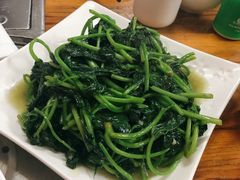 清炒地瓜叶-常来老白莲鹅饭店(老城店)