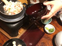蟹肉釜饭-蟹道乐(京都本店)