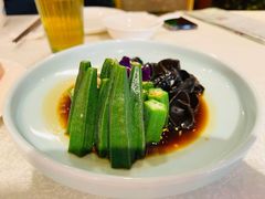 凉拌秋葵-桃花印巷江南小馆(朝阳路店)