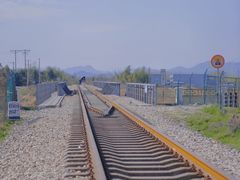 -乌龙涧铁道铁轨景