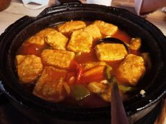 石锅包浆豆腐-缘生态云南菜·野生菌庭院餐厅(华侨城店)