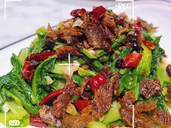 豆豉鳞鱼油麦菜-东北本家小厨(海甸三东路店)