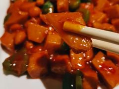 宫保鸡丁-一盏明灯全素斋(殊像寺店)