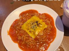 芝士虾球番茄肉酱MaMa面-泰盏鬼·颓废冬阴(陈家祠扬韬店)