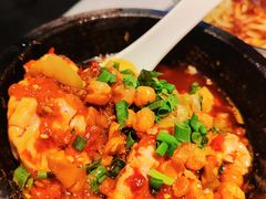 石锅焗猪脑-新蜀会四川豆花(五羊店)