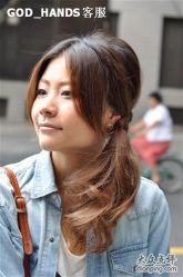 不同角度的不同效果~-Godhands美发设计沙龙