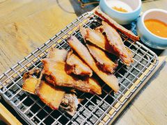 干炸带鱼-老头儿真传-老头儿油爆虾(胜利河美食街店)