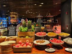 自助取餐区-广州富力君悦大酒店·凯菲厅