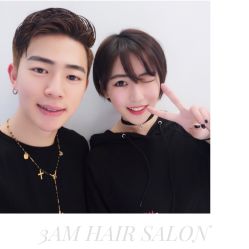 Yishen短发作品-3AM HAIR SALON烫发染发接发