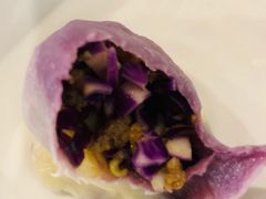 紫甘蓝锅巴馅饺子-宝源饺子(麦子店街店)