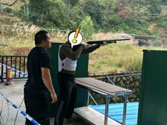 射击区二层，飞碟射击区-华连射击俱乐部
