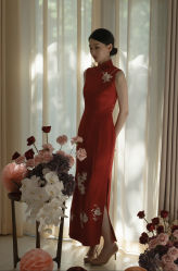-禾米旗袍妈妈装礼服定制(嘉业国贸店)