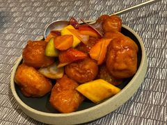 士多啤梨咕噜肉-T館·花园艺术餐厅