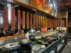 自助取餐区-杨肥肠火锅大排档(火车站花园店)