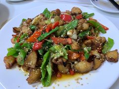 爆炒野生狗鱼块-煲来饱去冷水鱼