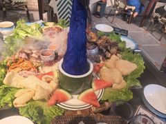 -菌乡缘·野生菌蒸汽鱼火锅(江边夜市店)