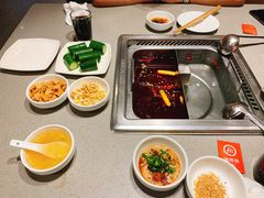 牛油麻辣锅底-海底捞火锅(徐州火车站店)