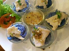 -蝶豆花蓝面条