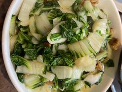 青菜烧油渣-人全到南京本帮菜馆(云锦路店)